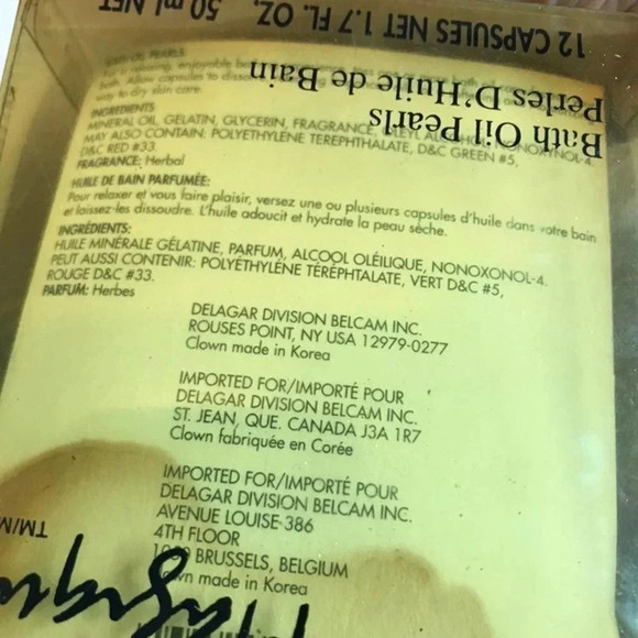 Delagar Bath Oil Perls - Picture 4 of 4